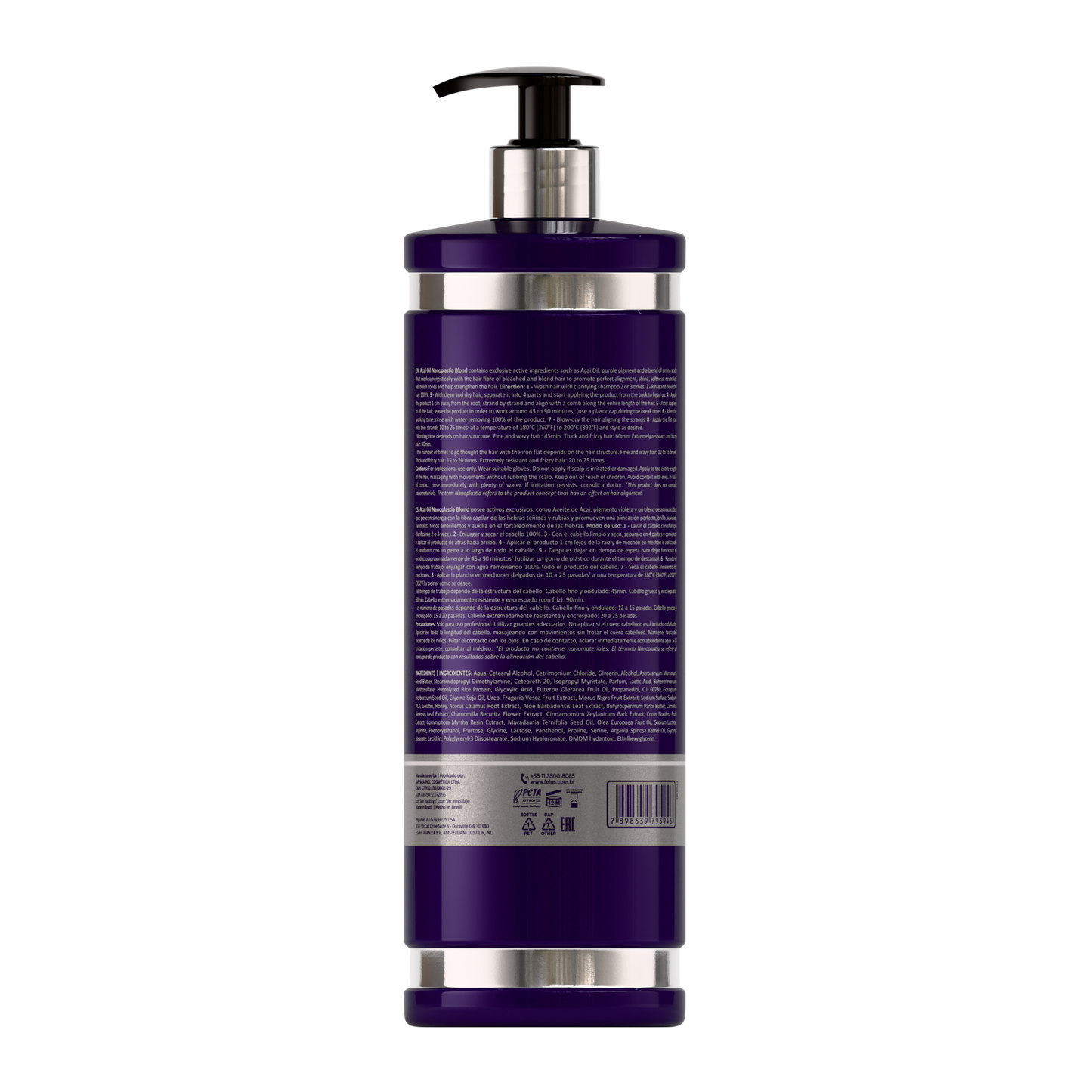 Nanoplastia Acai Oil BLOND 1L