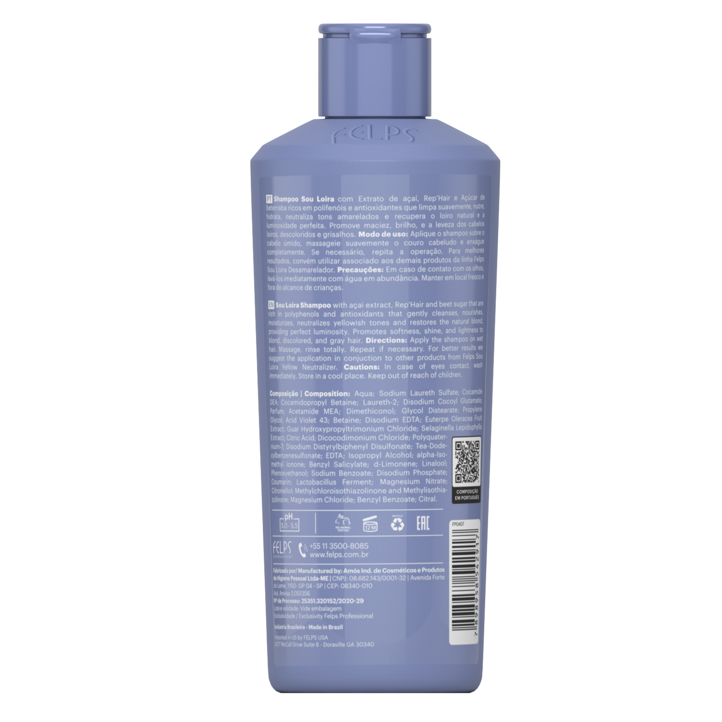 Sou Loira Shampoo 250ml