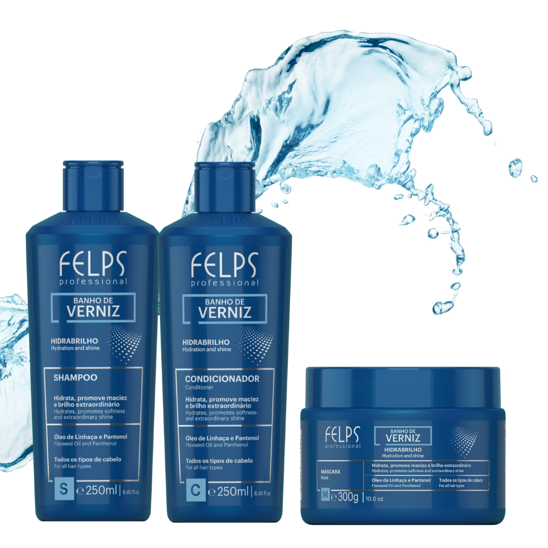 FELPS Banho de Verniz Home Care Set