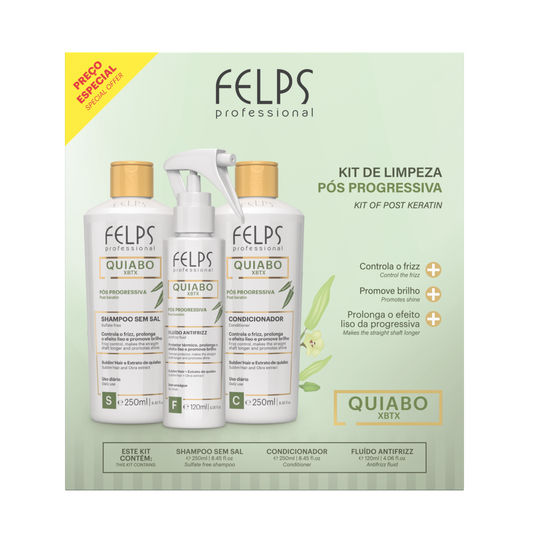 Quiabo XBTX post Keratin Kit 3in1